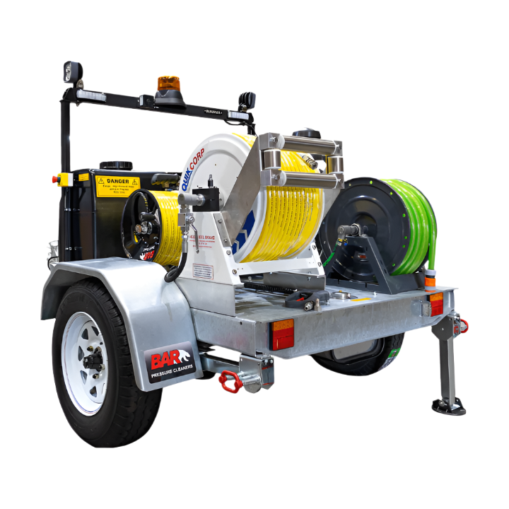 Water Jetter Trailer Vanguard