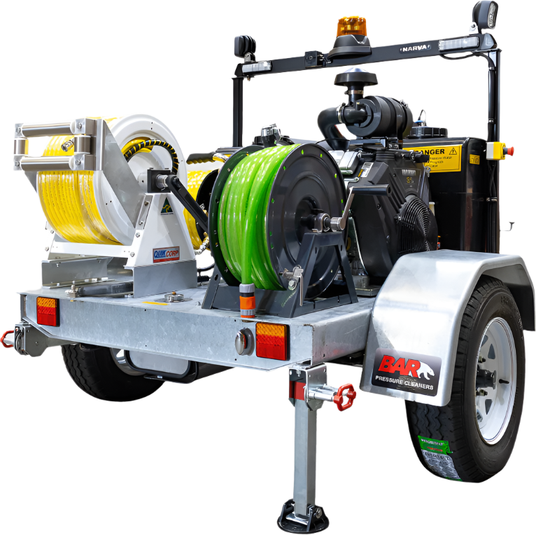 Water Jetter Trailer Vanguard