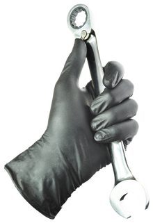 Black Nitrile Gloves