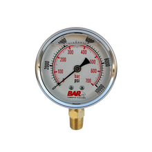 High Pressure Gauge 1/4" BSP