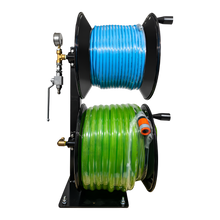 Hose Reel Stacker Complete w/ 60m 1/4" Jetter Hose